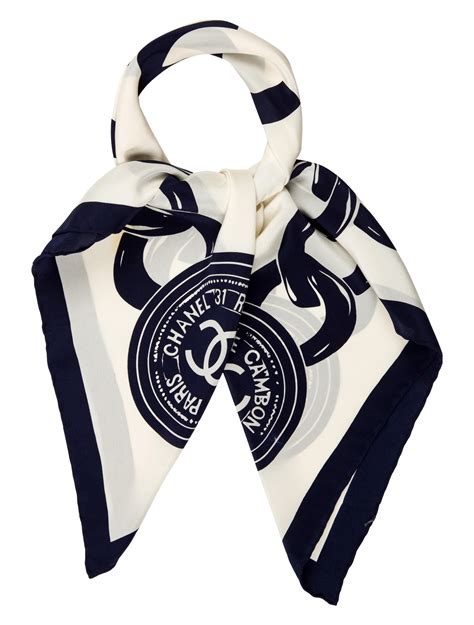 chanel square scarf|Chanel head scarf.